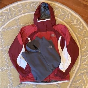 The North Face women’s 3-in-1 winter coat - Large